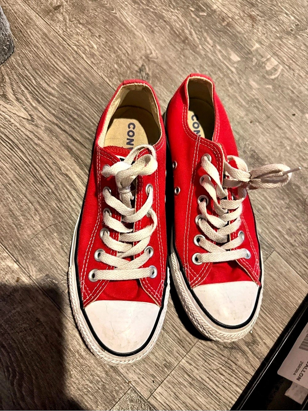 Converse Chuck Taylor All Star Red Canvas Sneakers